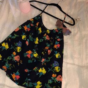 Merona floral tank medium